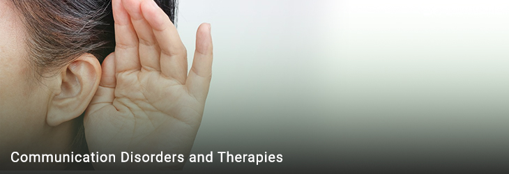 Communication Disorders and Therapies